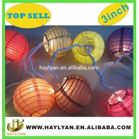 3inch Party paper lantern paper string lights