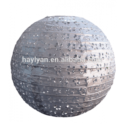 Most popular hand made Eyelet Lace design Rice Paper Lanterns