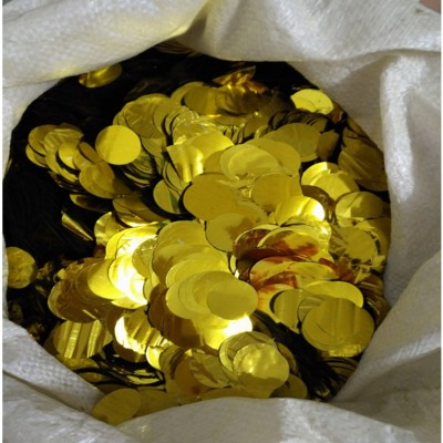 2" Gold Metallic confetti Wholesale in 2017