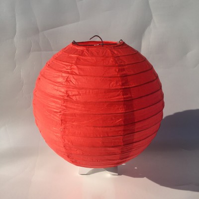 Hanging round paper lantern colorful paper lanterns for wedding decoration