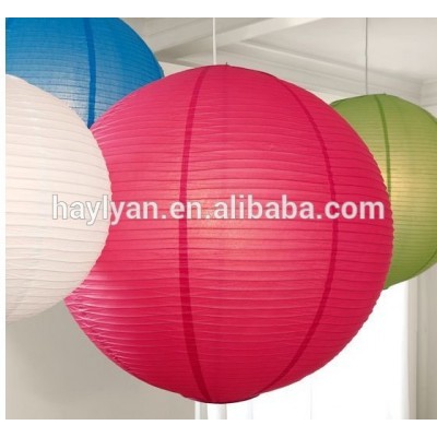 Home decoration use paper lantern lights hanging paper lampshade use