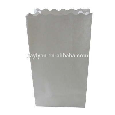 Modern High quality white wishing candle paper bag