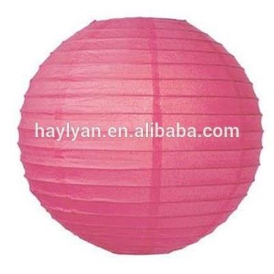 Hot sale fuchsia Japanese paper lantern party lantern